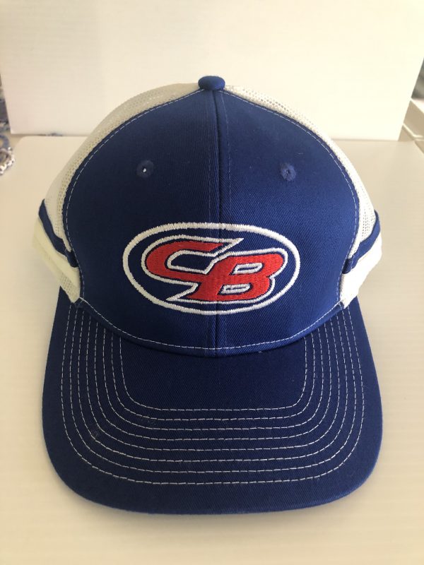 Royal Blue Hat with White Mesh and Oval CB Logo – Christian Brothers ...